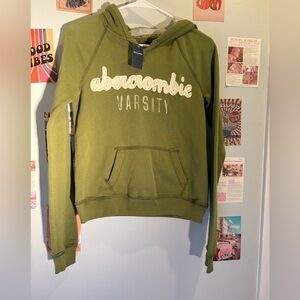 Kids Abercrombie & Fitch Olive Green Jacket